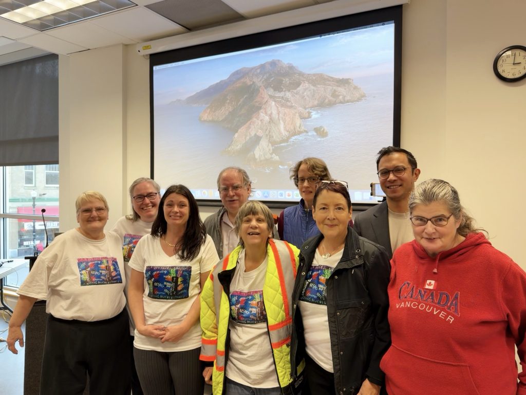Self Advocates of Nanaimo Co-Hosting CLBC Strategy Session